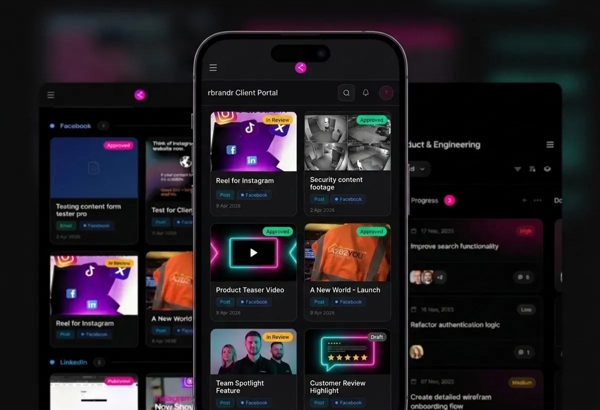 Mobile app preview